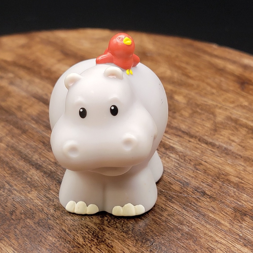 Fisher Price Little People Hippo w/bird